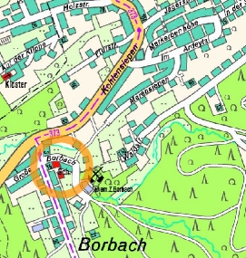 Lageplan Borbachschule